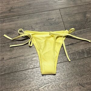 Aerie swimsuit bottom, XS, yellow